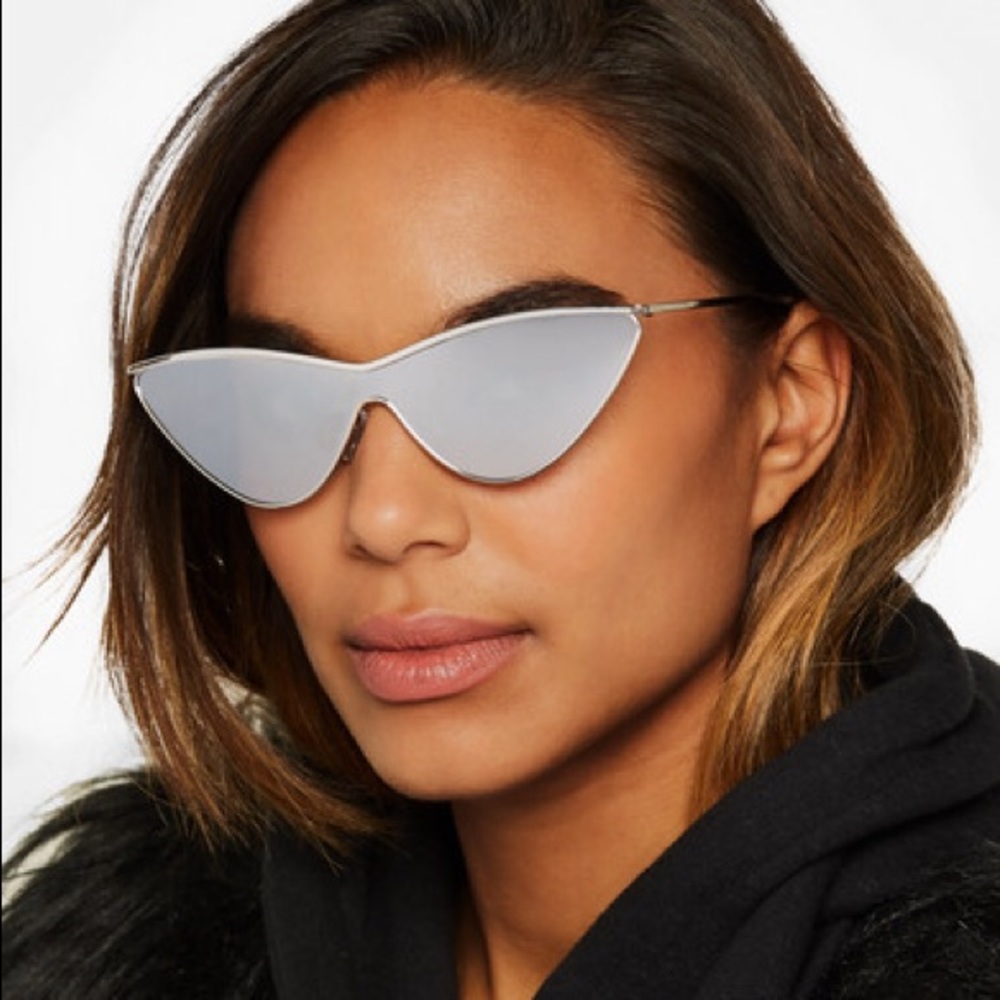 LE SPECS x ADAMS SELMAN Fugitive Mirrored Silver